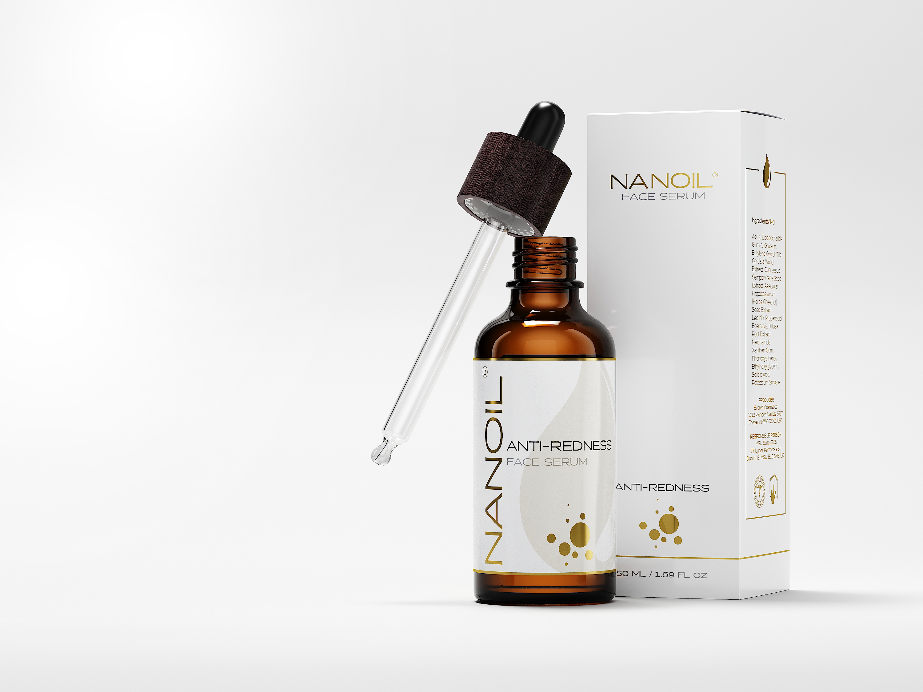 Nanoil top-rated anti-redness serum