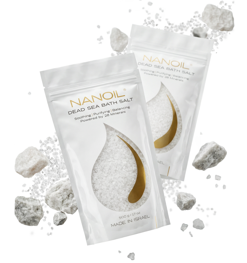 sea salt bath salts nanoil