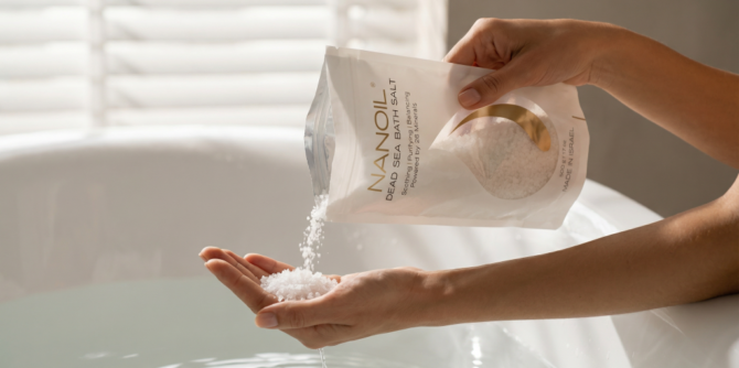 nanoil sea salt bath